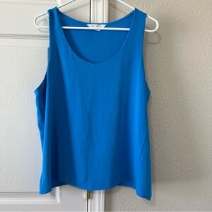 Primark Vibrant Blue Loose Fit Tank Top - Size 12